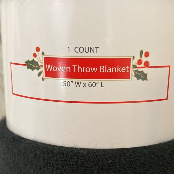 Target BP Christmas Woven Throw Blanket - Picture 2 of 6